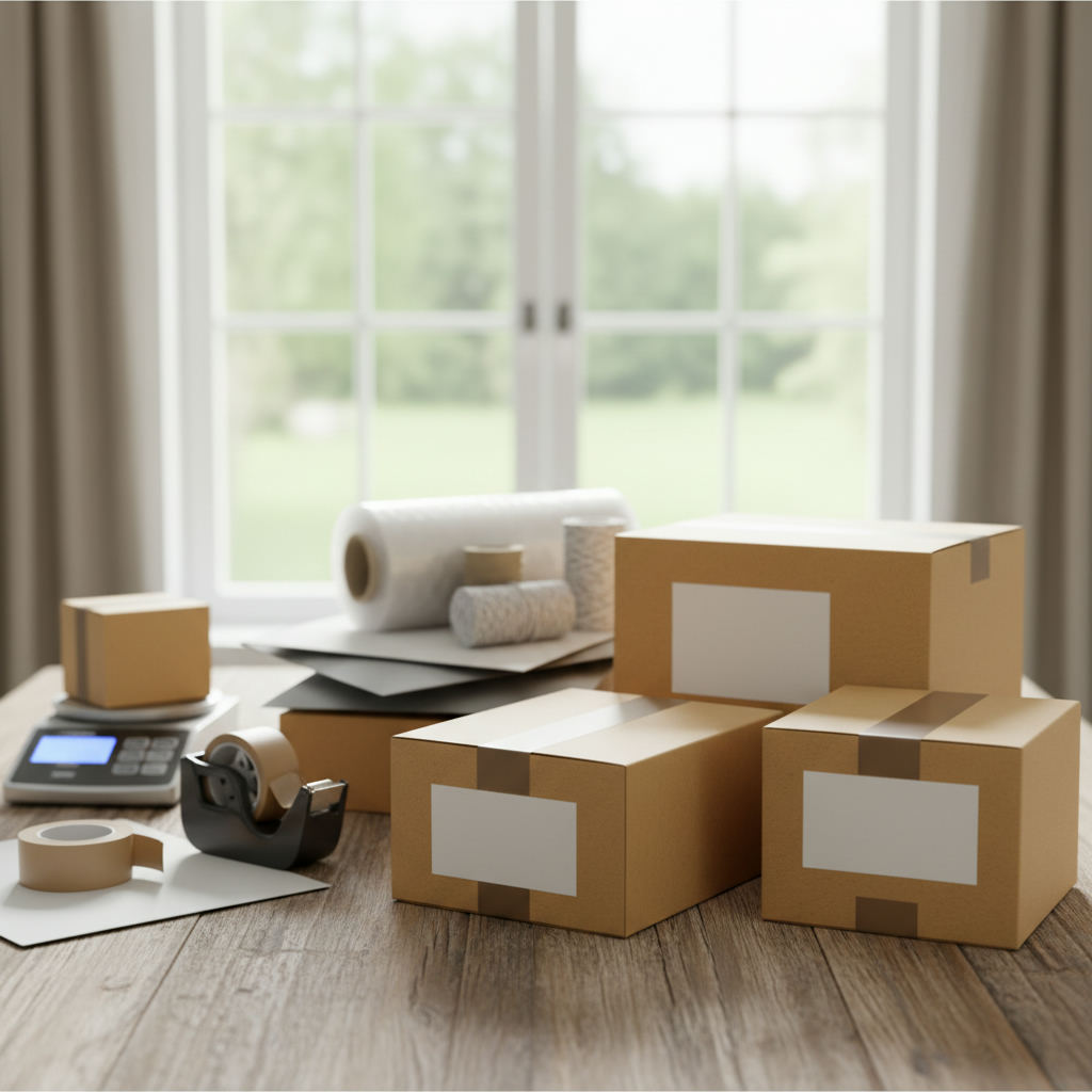 Ebay selling online marketplace shipping packages — sell on eBay Maryland guide (FlipAI)