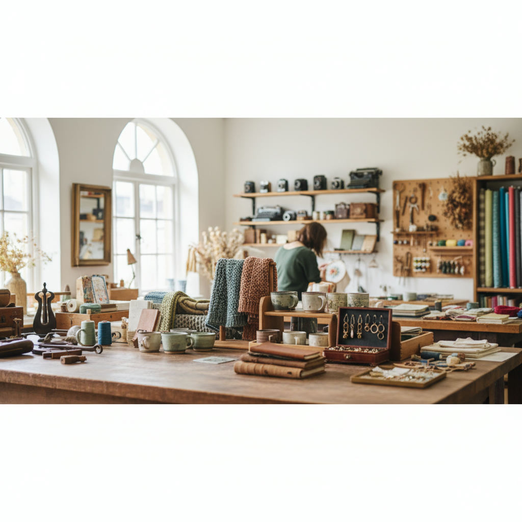 Etsy handmade craft vintage products workshop — sell on Etsy Alabama guide (FlipAI)