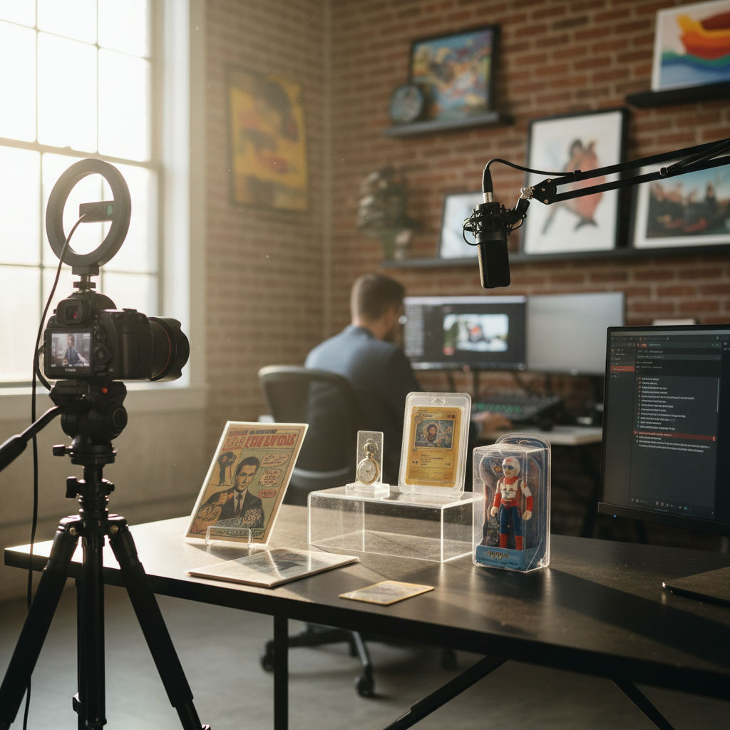 Collectibles live auction stream setup — how to use whatnot fee calculator step by step guide (FlipAI)