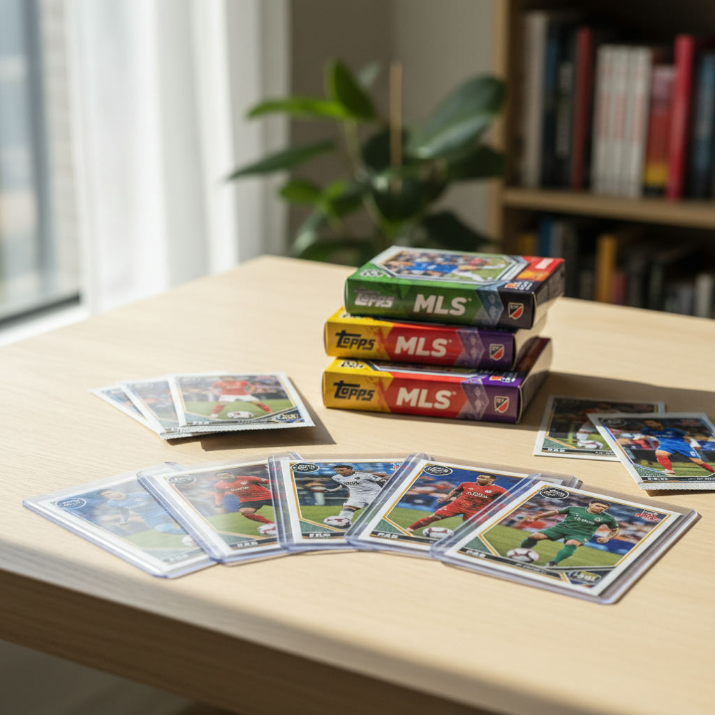 MLS soccer trading cards Topps collection — sell MLS soccer cards in Michigan guide (FlipAI)