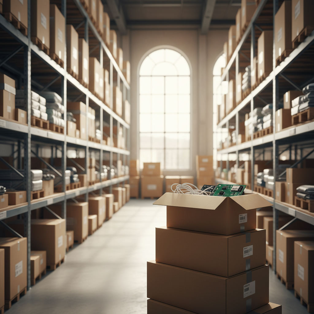 Wholesale supplier boxes inventory shelves — resell vendors guide (FlipAI)