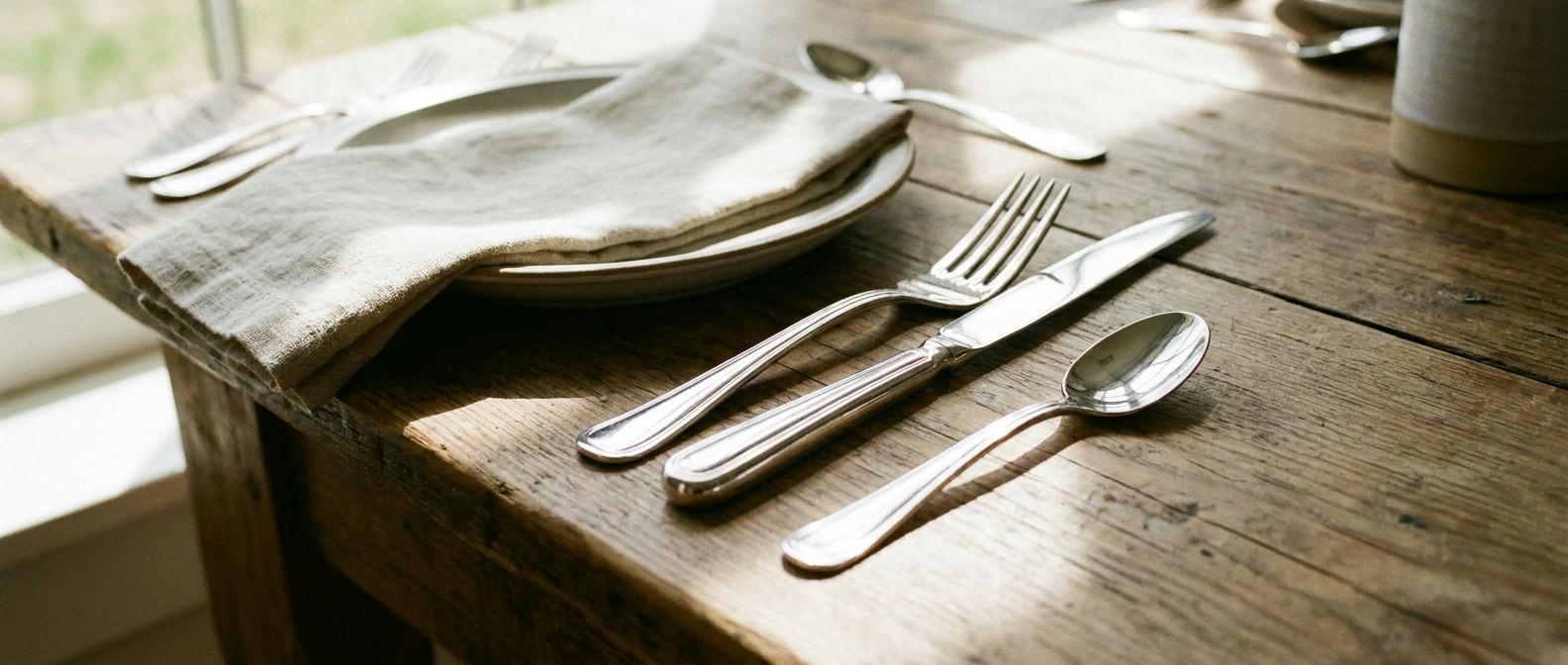Sterling silver flatware set table — sterling silver flatware value guide (FlipAI)