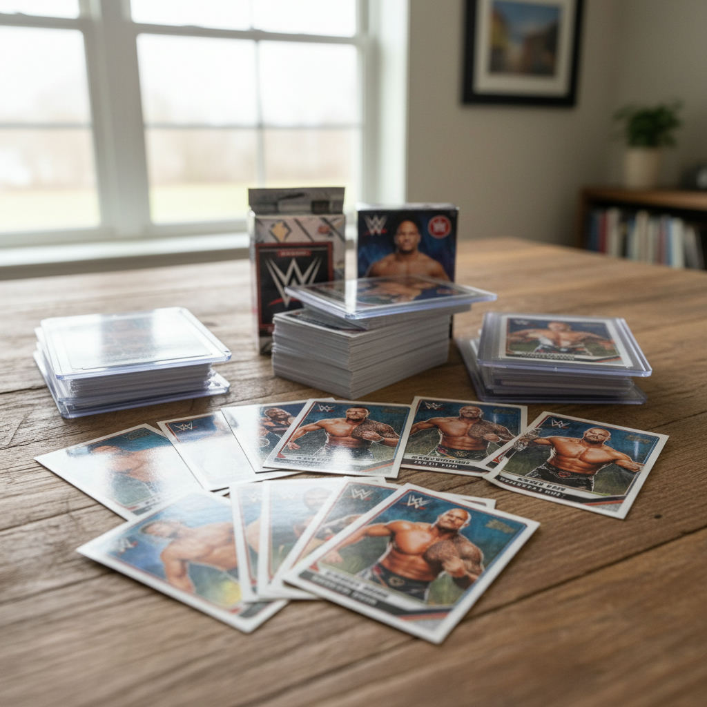 WWE wrestling trading cards Topps collection — sell WWE wrestling cards in Missouri guide (FlipAI)